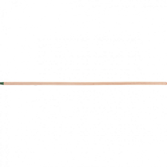 Черенок деревянный, 25 х 1200 мм, высший сорт, пластиковая резьба (подходит для метел, щеток), Россия - фото 1