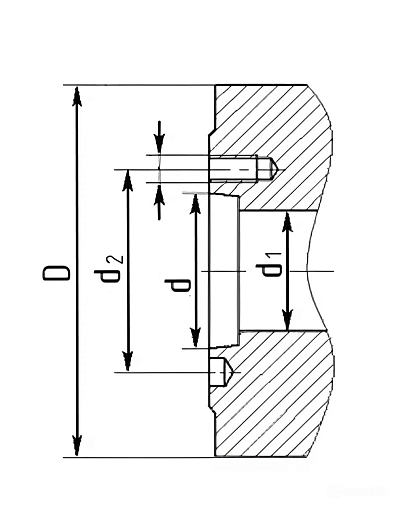 Фото 1 товара Патрон токарный трехкулачковый 3-250.37.234В Ø250 БелТАПАЗ РБ