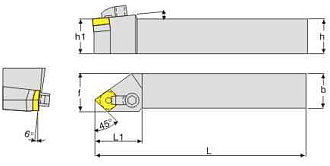 MCSNL2020K12 державка для наружного точения Deskar - фото 4