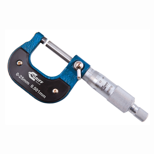 Фото 0 товара Микрометр МК-25 0,001 Guilin Measuring GRIFF