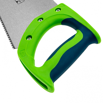 Ножовка по дереву "Зубец", 400 мм, 11 TPI, зуб 2D, калёный зуб, 2-х компонентная рукоятка Сибртех - фото 3