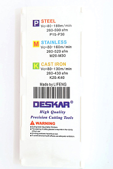 16ER 11 W LDA резьбовая пластина Deskar - фото 5