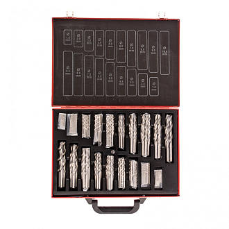 Набор сверл по мет., 1-10 мм, 170 шт., HSS, в металлическом кейсе Matrix - фото 2