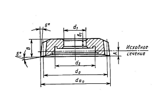 Долбяк дисковый М4,0 z=19 20 градусов кл А 2530-0182 Sekira - фото 4