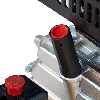 Компрессор воздушный, прямой привод DC1500/50, 1.5 кВт, 50 литров, 220 л/мин Denzel - фото 8