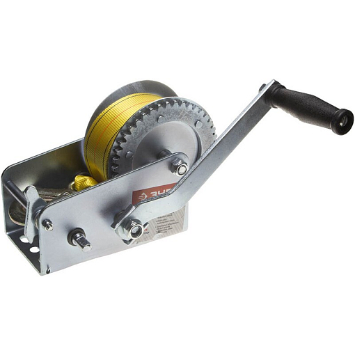 Фото 0 товара Лебедка барабанная тяговая ленточная Зубр 43115-0.9