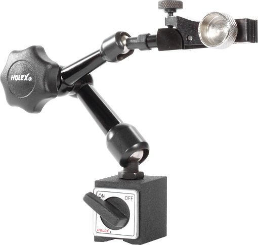 Фото 0 товара Магнитный измерительный штатив с точной регулировкой на зажиме для индикаторов 240