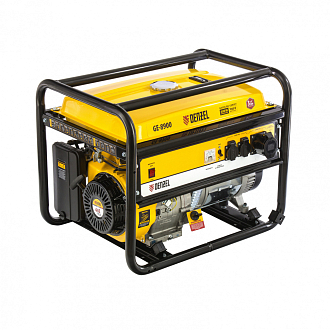 Генератор бензиновый GE 8900, 8.5 кВт, 220 В/50 Гц, 25 л, ручной старт Denzel - фото 1