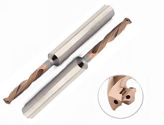 Сверло твердосплавное по металлу 5,60 мм (3xD) с каналами для СОЖ TBD03CA0560-HF35 HADSTO - фото 2