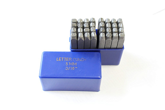 Клеймо буквенное 5мм твердый сплав - фото 2