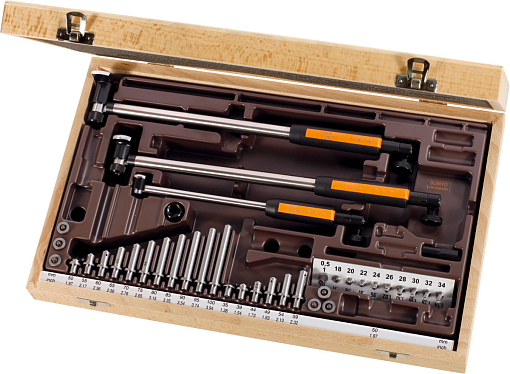 Фото 1 товара Набор индикаторных нутромеров, сталь, без индикатора час. типа серии SU 18-150 мм