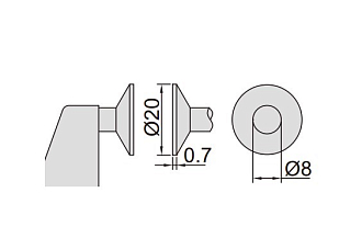 Микрометр МЗ-75, 50-75мм, 0.01мм, INSIZE - фото 3