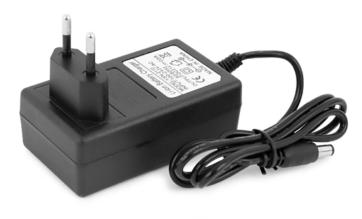 Фото 0 товара Зарядное устройство для Li-Ion аккумуляторных батарей 21V; 0,5А (5,5 х 2,1 мм) Messer