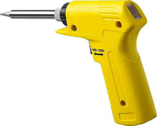 Фото 1 товара STAYER 30/130 Вт, двухкомпонентная рукоятка, электропаяльник Proterm 55308-130 Professional