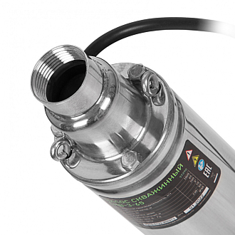 Скважинный насос СНВ-3-65, винтовой, диаметр 3", 700 Вт, 1800 л/ч, напор 65 м Сибртех - фото 2