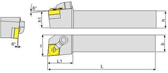 MCLNR2020K12 державка для наружного точения Deskar - фото 4