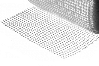 Сетка самоклеящаяся стеклотканевая FIBER-Tape STAYER 10 см х 45 м, 3х3 мм, 1246-10-45 - фото 2