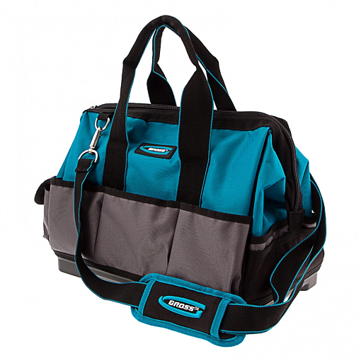 Фото 0 товара Сумка для инструмента HanD Werker, 26 карманов, дно пластик, наплечный ремень, 400 х 225 х 310 мм Gross