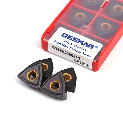 Фото 2 товара WNMG080412 LF3018 токарная пластина Deskar