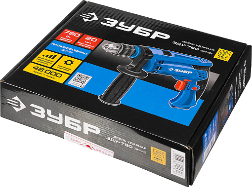 Фото 7 товара ЗУБР 780 Вт, дрель ударная ЗДУ-780 ЭРМ2 Профессионал