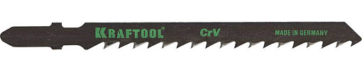 Фото 0 товара Полотна для лобзика KRAFTOOL 159531-3-S5 по дереву, EU-хвост., шаг 3 мм, 75 мм, 5 шт.