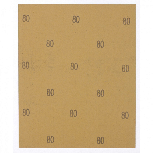 Фото 2 товара Шлифлист на бумажной основе, P 80, 230 х 280 мм, 10 шт, водостойкий Matrix