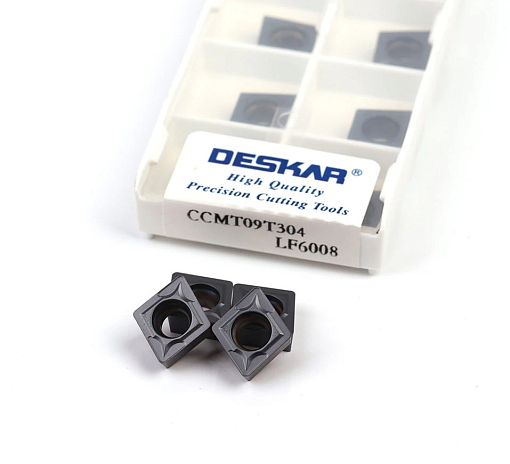 Фото 4 товара CCMT09T304 LF6008 токарная пластина Deskar