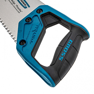 Ножовка по дереву "PIRANHA", 300 мм, 7 TPI, 3D-зуб, двухкомпонентная рукоятка Gross - фото 3