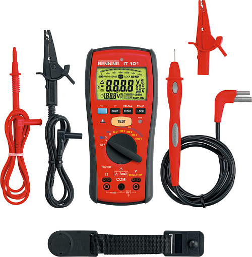 Фото 0 товара Прибор для измерения сопротивления изоляции IT101