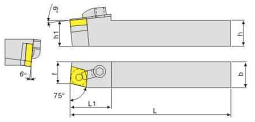 Фото 3 товара MCBNR2020K12 державка для наружного точения Deskar