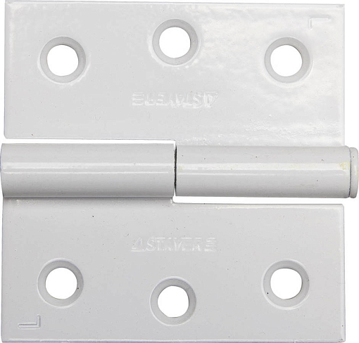 Фото 0 товара Петля разъемная STAYER 75 x 75 x 2.4 мм, 1 шт., цвет белый, левая,37613-75-2L Master