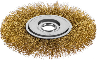 Щетка-крацовка дисковая для УШМ MIRAX 35141-175 175 мм - фото 1