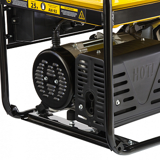 Генератор бензиновый GE 6900, 5.5 кВт, 220 В/50 Гц, 25 л, ручной старт Denzel - фото 5