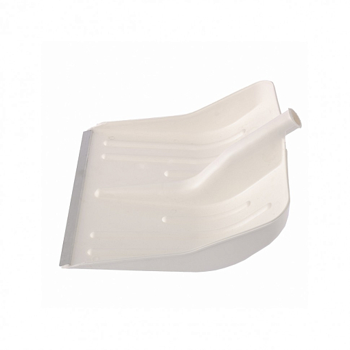 Фото 0 товара Лопата для уборки снега пластиковая, белая, 420х425 мм, без черенка, Россия Сибртех