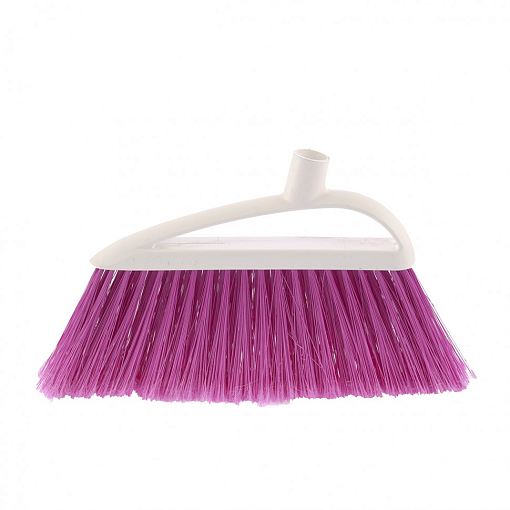 Фото 0 товара Щетка пластмассовая для подметания пола "Lux ", 230 мм, без черенка, розовая щетина Elfe
