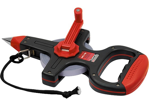 Фото 1 товара Рулетка геодезическая, 50 м х 12,5 мм, мет. лента, открытый корпус Matrix Master