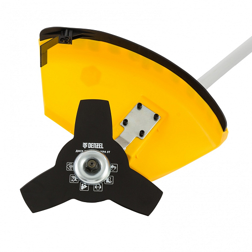 Фото 3 товара Триммер бензиновый DT 52, 52 см3, 3 л. с, неразъемная штанга, из 2 частей Denzel