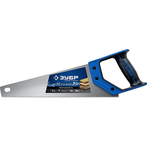 Фото 0 товара Ножовка по дереву "МОЛНИЯ-7" ЗУБР 1537-35_z02 серия МАСТЕР