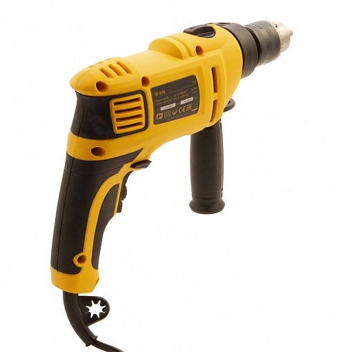 Фото 1 товара Дрель ударная ID-650, 650 Вт, 0-3000 об/мин, 48000 уд/мин Denzel