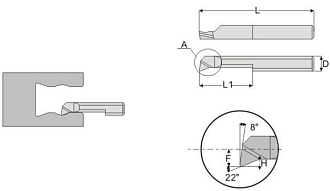 MPR 4 R0.2 L15 минирезец Deskar - фото 3