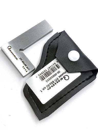 Фото 2 товара Угольник слесарный плоский УП 60х40 класс 1 Sekira