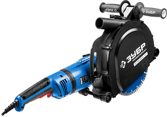 ЗУБР 2600 Вт, 6000 об/мин, 20-65 мм, штроборез электрический ЗШ-П65-2600 ПВСТК Профессионал - фото 5