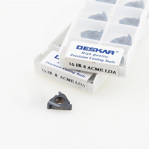 Фото 4 товара 16IR 8 ACME LDA резьбовая пластина Deskar