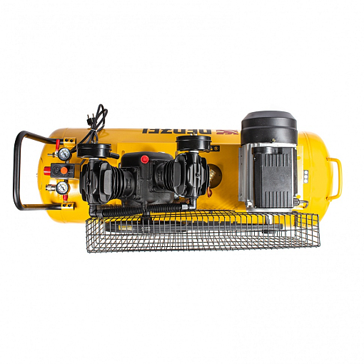 Фото 7 товара Компрессор воздушный BCV2200/100, ременный привод, 2.2 кВт, 100 литров, 370 л/мин Denzel