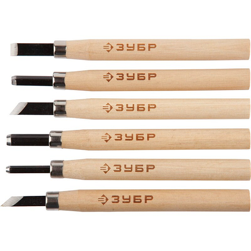 Фото 0 товара Резцы фигурные, серия «ЭКСПЕРТ» Зубр 18375-H6