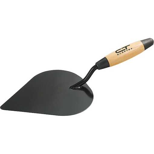 Фото 0 товара Кельма штукатура стальная, деревянная усиленная ручка Сибртех