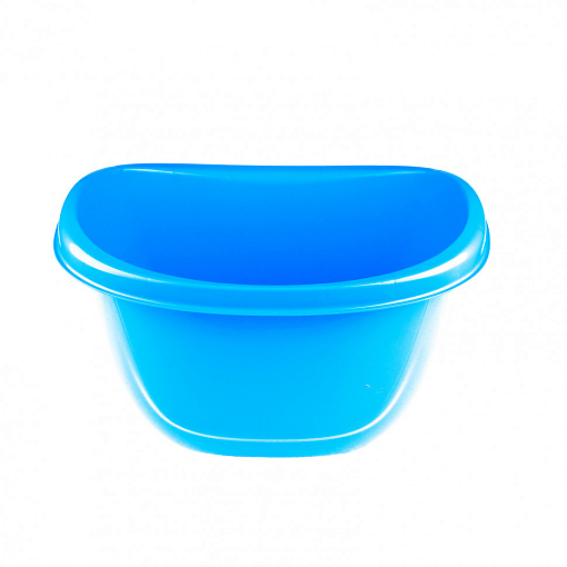 Фото 1 товара Таз пластмассовый овальный 16 л, голубой, Россия Elfe