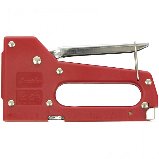 Фото 0 товара Степлер мебельный пластиковый, тип скобы 53, 4-8 мм Matrix