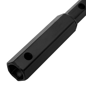 Удлинители осей шест. 23 мм / шест. 23 мм, длина 270 мм, комплект 2 шт Denzel - фото 3