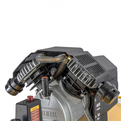 Фото 2 товара Компрессор воздушный DKV2200/100, Х-PRO 2.2 кВт, 400 л/мин, 100л Denzel